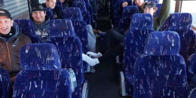 Experience the excitement of a group outing with Paradigm Charter Bus Lines, where passengers are transported in style and comfort.